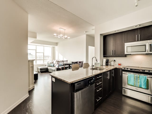 1101-85 East Liberty Kitchen Living Dining