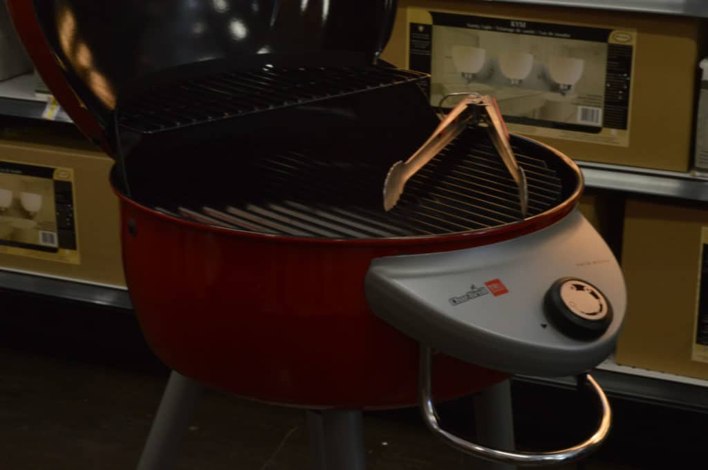 This Char-Broil electric bistro is perfect for any condo balcony. Photo credit by Meg Marshall