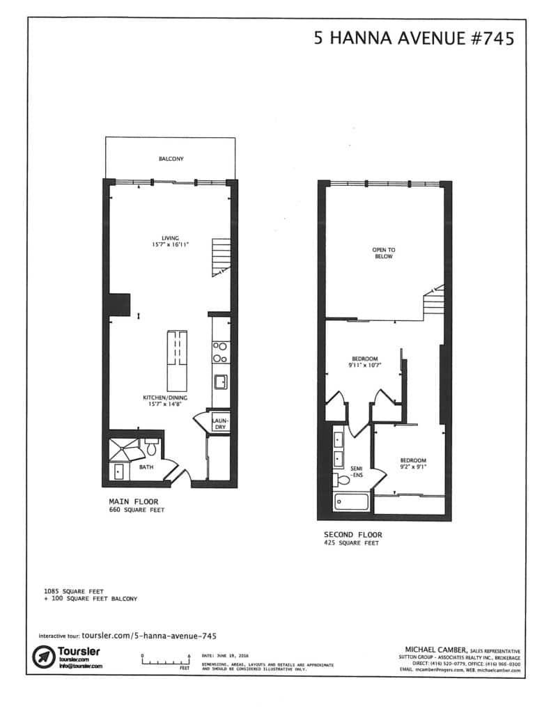 745-5 Hanna Ave Floor Plan