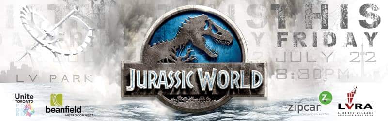 Jurassic World in Liberty Park