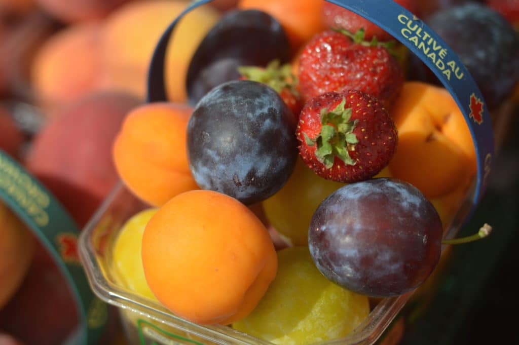 Ontario lends itself to being a great climate to grow such a variety of fruits during the summer months.