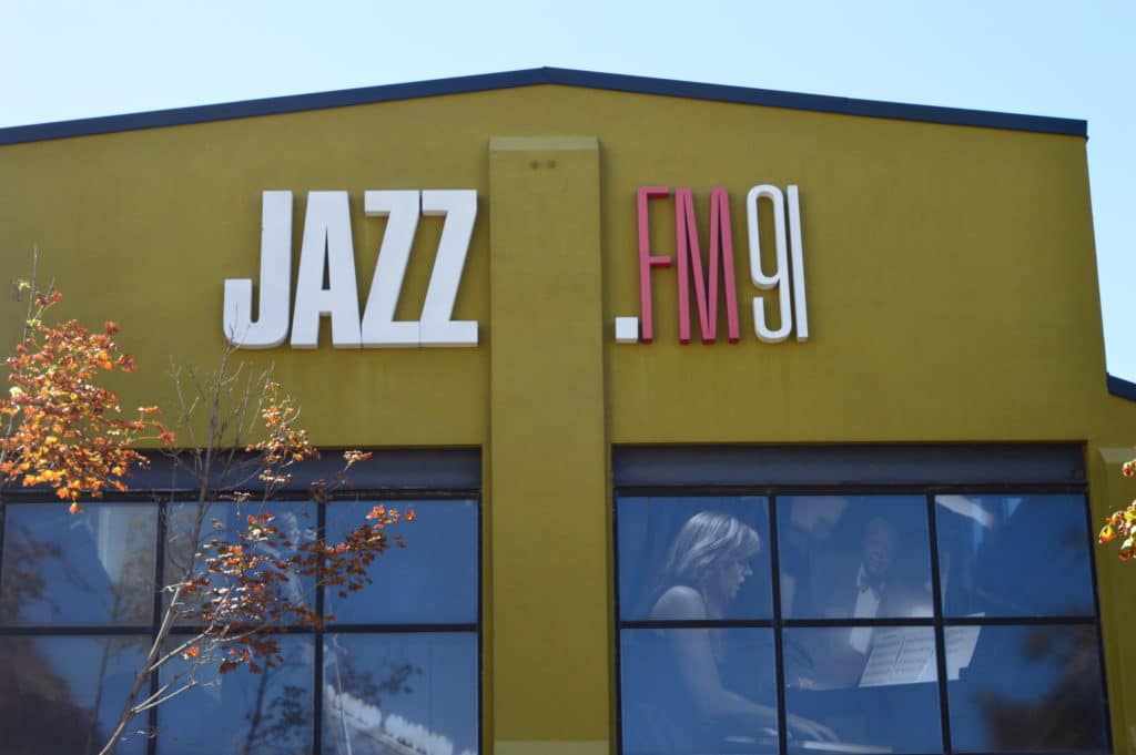 JazzFM is home to Canada's only radio station that streams jazz music 24/7. Photo credit to Meg Marshall.