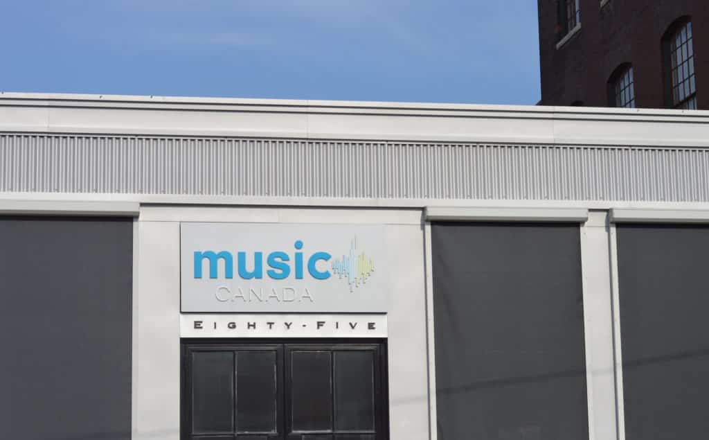 Music Canada’s headquarters is located at the Toronto Carpet Factory. Photo Credit to Meg Marshall.