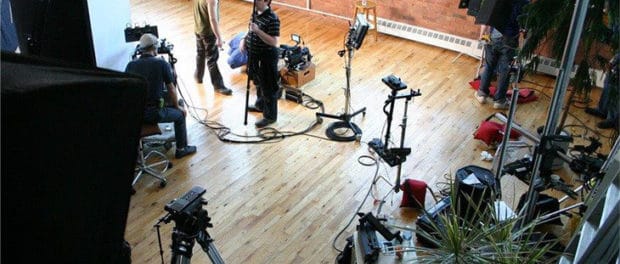 Filming in LV