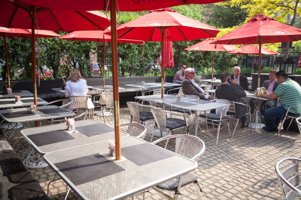 School Bakery Patio | Liberty Village Toronto | Your Online Neighbourhood Guide