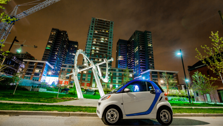 The Best Car Sharing Services in Liberty Village