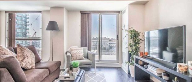 100 Western Battery Rd 1003 Liberty Village Living Room