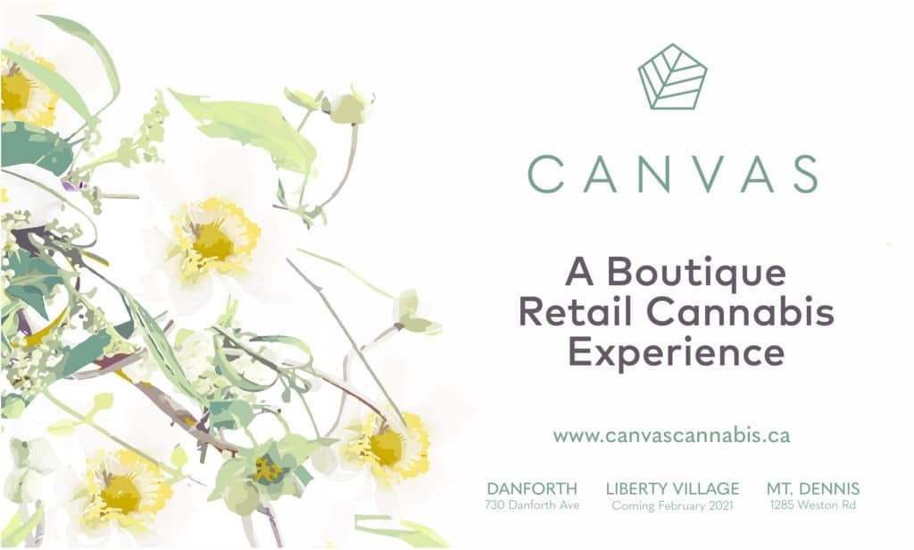The wide range of products carried by Canvas Cannabis means that we can find a product to suit the needs of any new cannabis user, regardless of their preferred consumption method.
Canvas Cannabis offers a wide range of cannabis infused edibles and beverages, with new products being added all th Canvas Cannabis Liberty Village